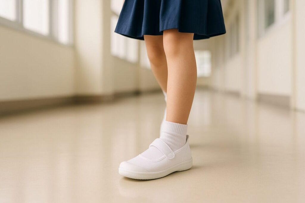かかとが脱げない上履きの選び方ガイド｜成長スパート期をサポートする5～13歳向けモデル＆ケア術