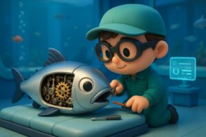 Web水族館：魚っぽいやつとサメっぽいやつ【デジタル魚群】