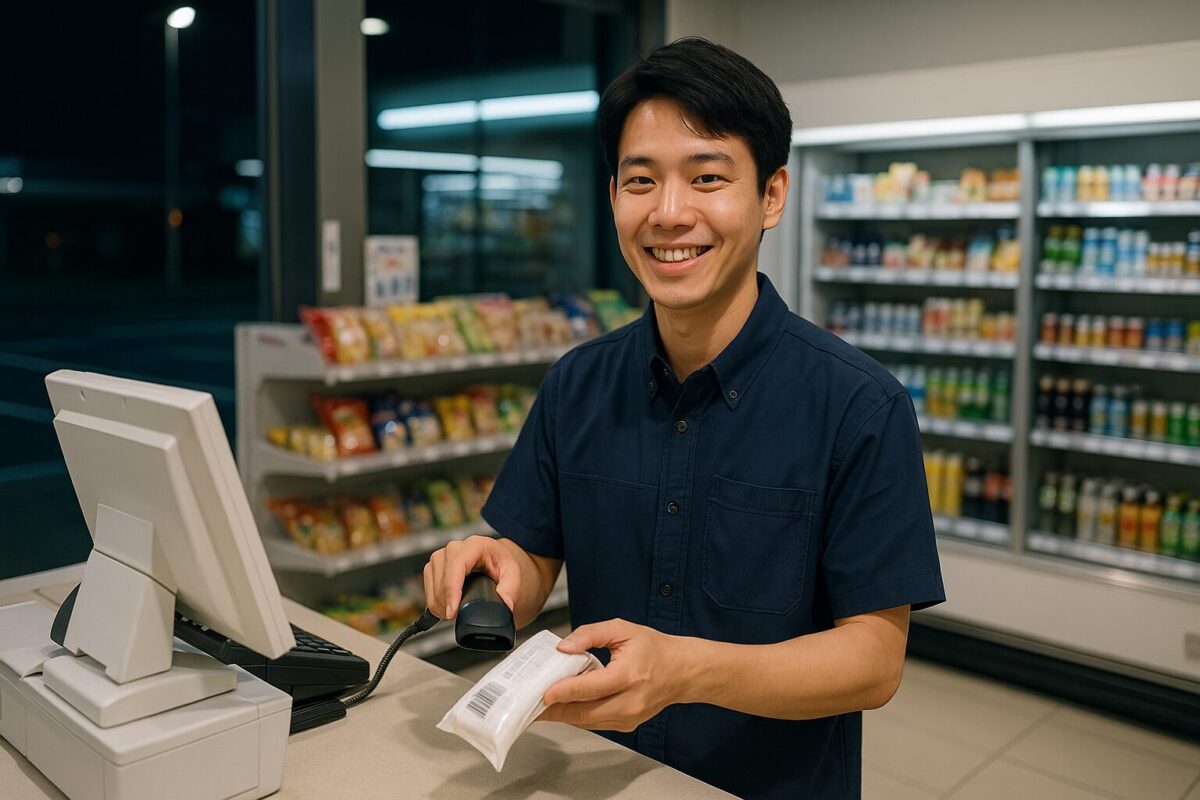 コンビニ夜勤バイトはきつい？楽？深夜の仕事内容から時給、メリットまで徹底解説！