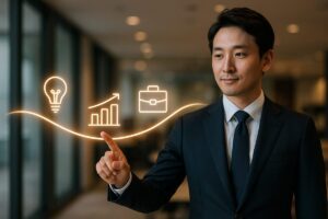 「一気通貫」の意味とは？言い換え表現や使い方【おじさんビジネス用語】