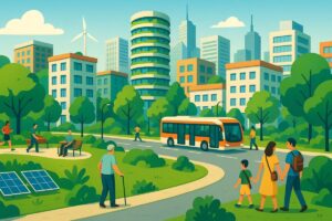 SDGs目標11「住み続けられるまちづくりを」とは？私たちの未来の暮らしの話