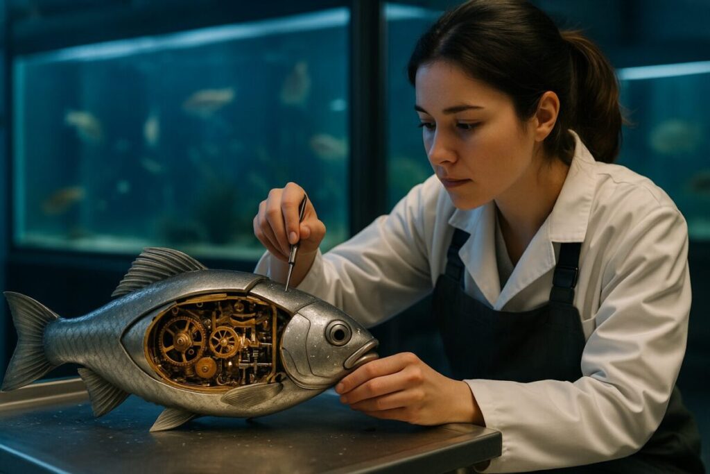 魚の群れシミュレーション制作記 - 自然な動きと美しい見た目を目指して【JavaScript】