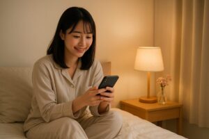 おやすみLINEで相手をキュンとさせる可愛い言い方15選！【男女別・例文あり】