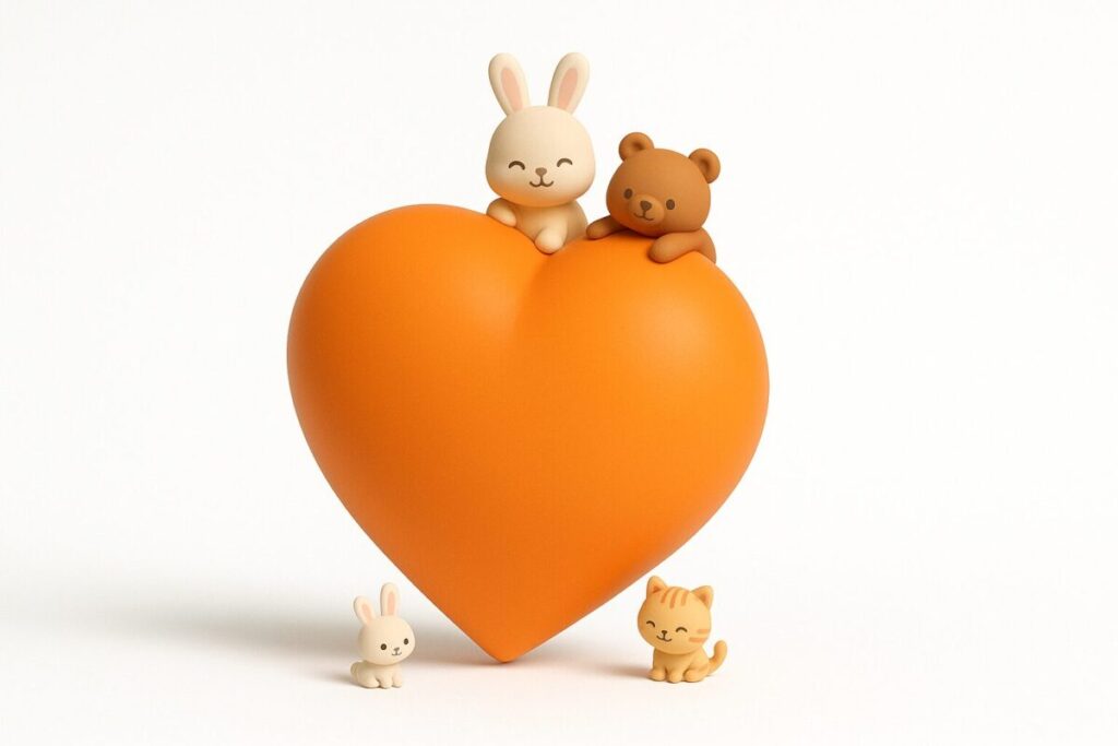 【絵文字コピペ可】オレンジのハート(🧡)の意味は友情?好きな人に送ると危険な理由と正しい使い方