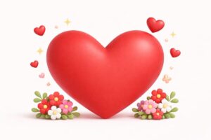 【絵文字コピペ可】赤色のハート(❤️)の意味は「本命」だけ?推し活で「センター」を象徴する最強カラーの正体