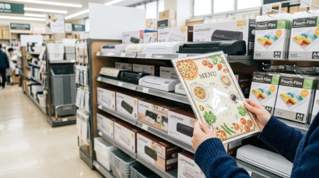 【結論】コンビニでラミネート加工はできない！ホームセンターでのやり方や代替案を徹底解説