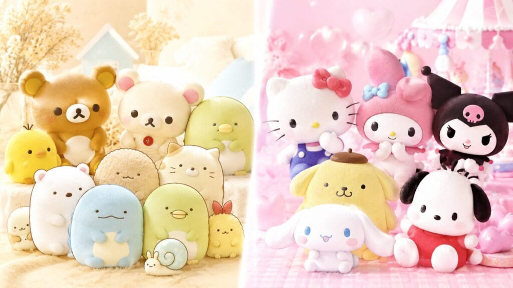 サンエックスとサンリオの関係性は?違いや代表キャラクターを徹底比較!
