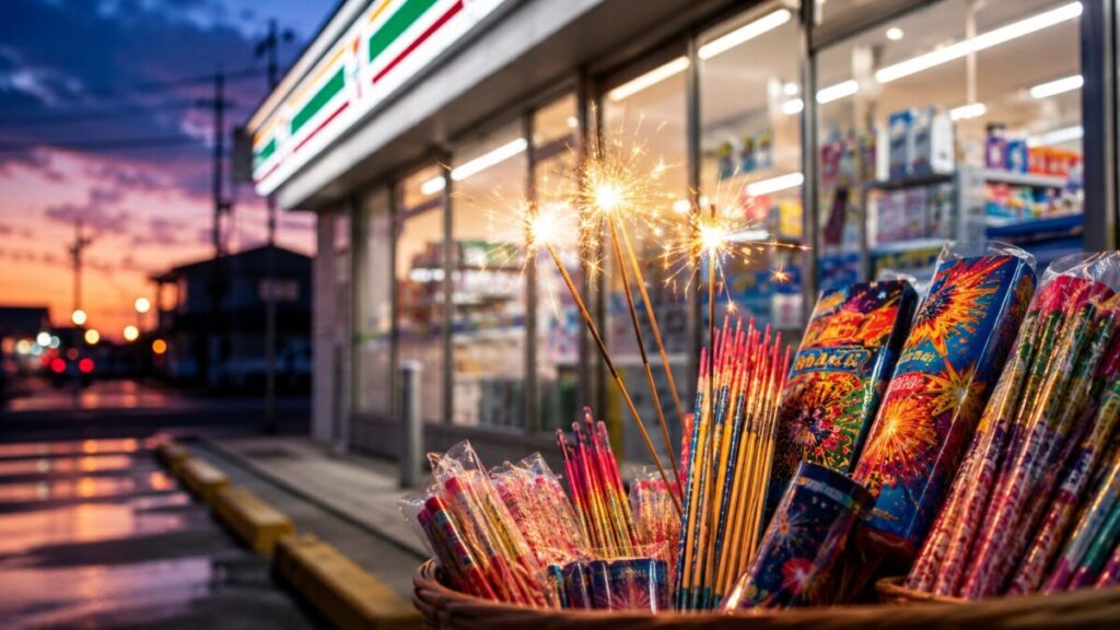 コンビニで花火はいつからいつまで買える?売ってる取扱店と販売時期まとめ