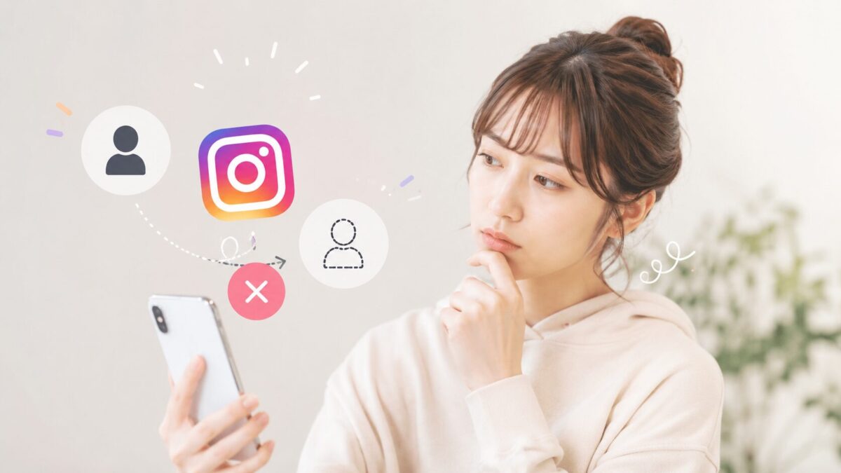 インスタのフォロワー削除はバレる?通知なしで関係を断つ方法【ブロックとの違いも解説】