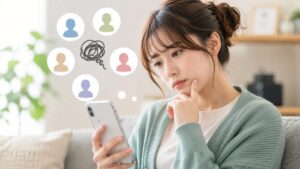 LINEしてないのに共有に出てくるのはなぜ？最近話してない人を非表示にする理由と消す方法